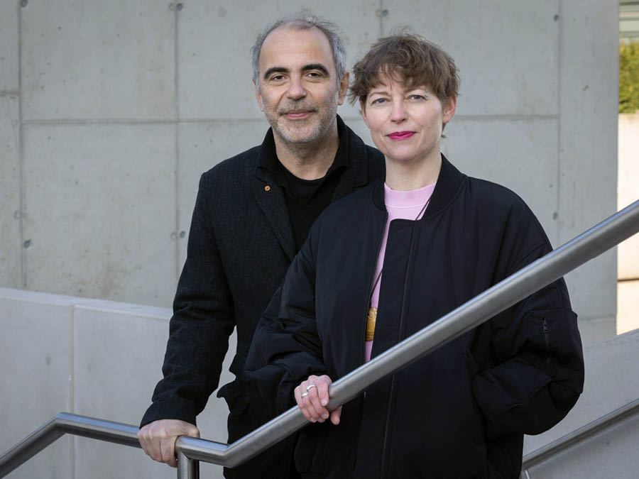 Dominik Kamalzadeh und Claudia Slanar © eSeL.at – Lorenz Seidler